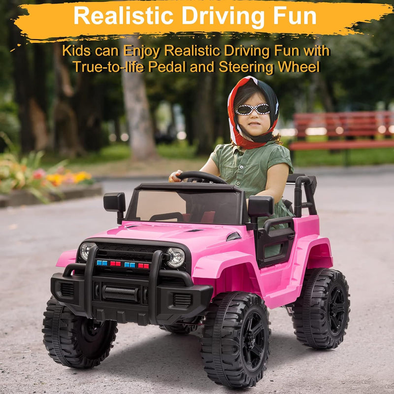 12V Kids Electric Ride-On Truck with 2.4G Remote Control Magic Cars 1