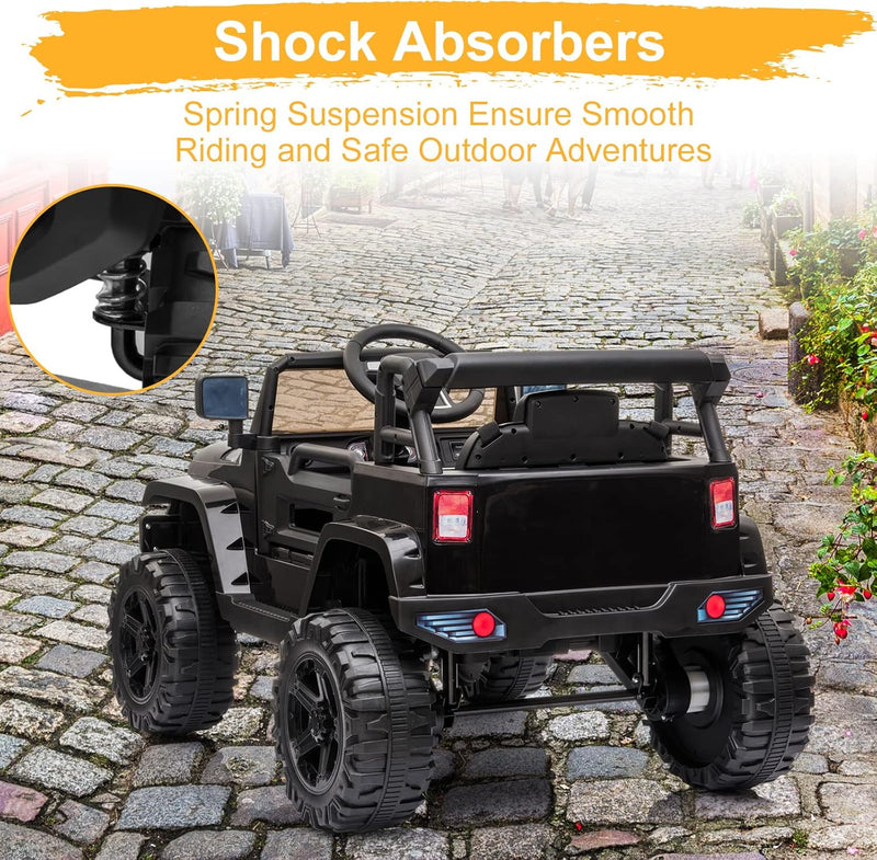 12V Kids Electric Ride-On Truck with 2.4G Remote Control Magic Cars 4