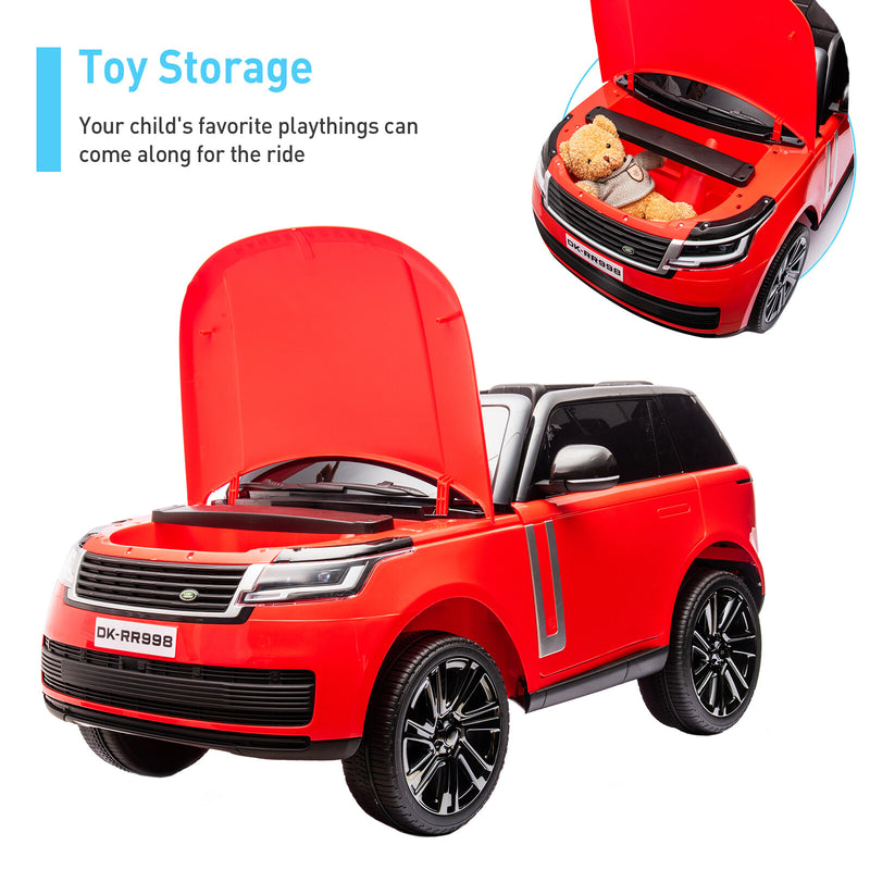 2-Seater Kids Electric Ride-On Truck 24V Battery Powered with Remote Control Magic Cars 12