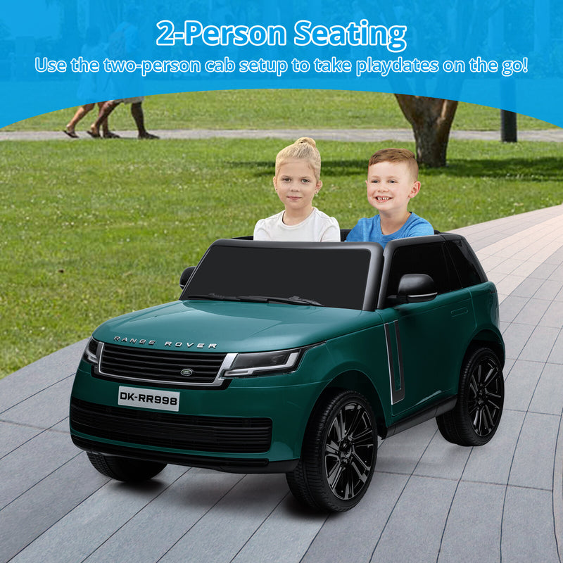 2-Seater Kids Electric Ride-On Truck 24V Battery Powered with Remote Control Magic Cars 17