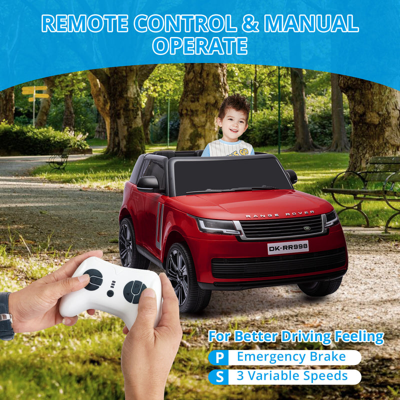 2-Seater Kids Electric Ride-On Truck 24V Battery Powered with Remote Control Magic Cars 20