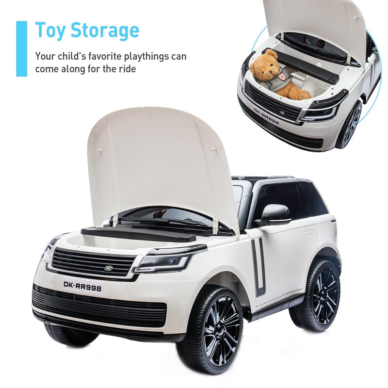 2-Seater Kids Electric Ride-On Truck 24V Battery Powered with Remote Control Magic Cars 2