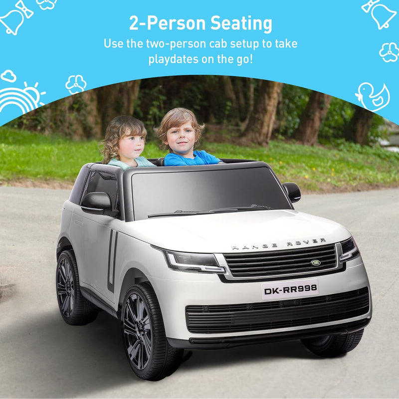 2-Seater Kids Electric Ride-On Truck 24V Battery Powered with Remote Control Magic Cars 5