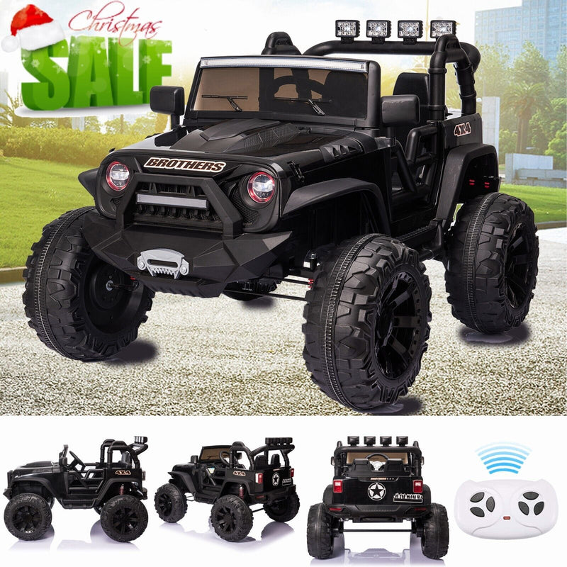 24V Electric Kids Ride-On Jeep Truck with 2 Seats, 400W Motor, MP3 Player, and Remote Control Magic Cars 10