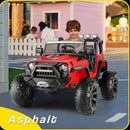 24V Electric Kids Ride-On Jeep Truck with 2 Seats, 400W Motor, MP3 Player, and Remote Control Magic Cars 18