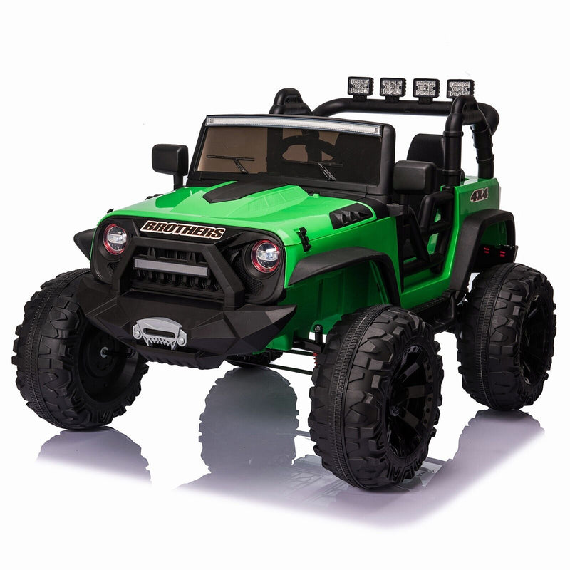 24V Electric Kids Ride-On Jeep Truck with 2 Seats, 400W Motor, MP3 Player, and Remote Control Magic Cars 20