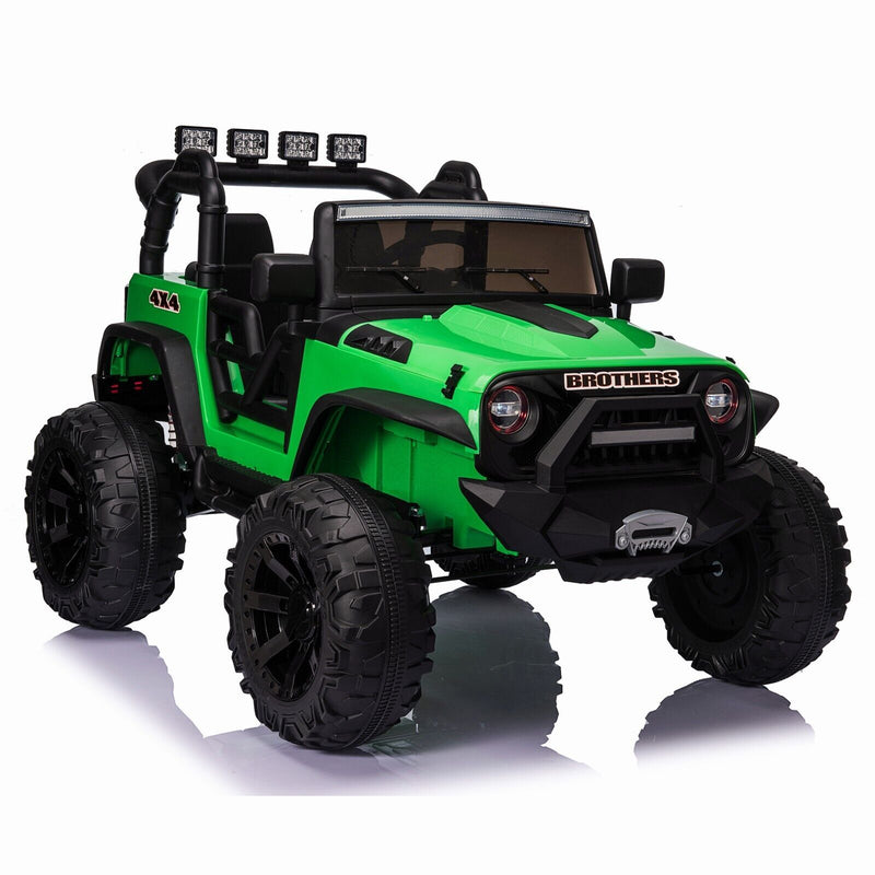 24V Electric Kids Ride-On Jeep Truck with 2 Seats, 400W Motor, MP3 Player, and Remote Control Magic Cars 24