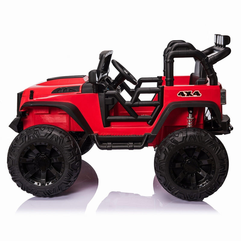 24V Electric Kids Ride-On Jeep Truck with 2 Seats, 400W Motor, MP3 Player, and Remote Control Magic Cars 2