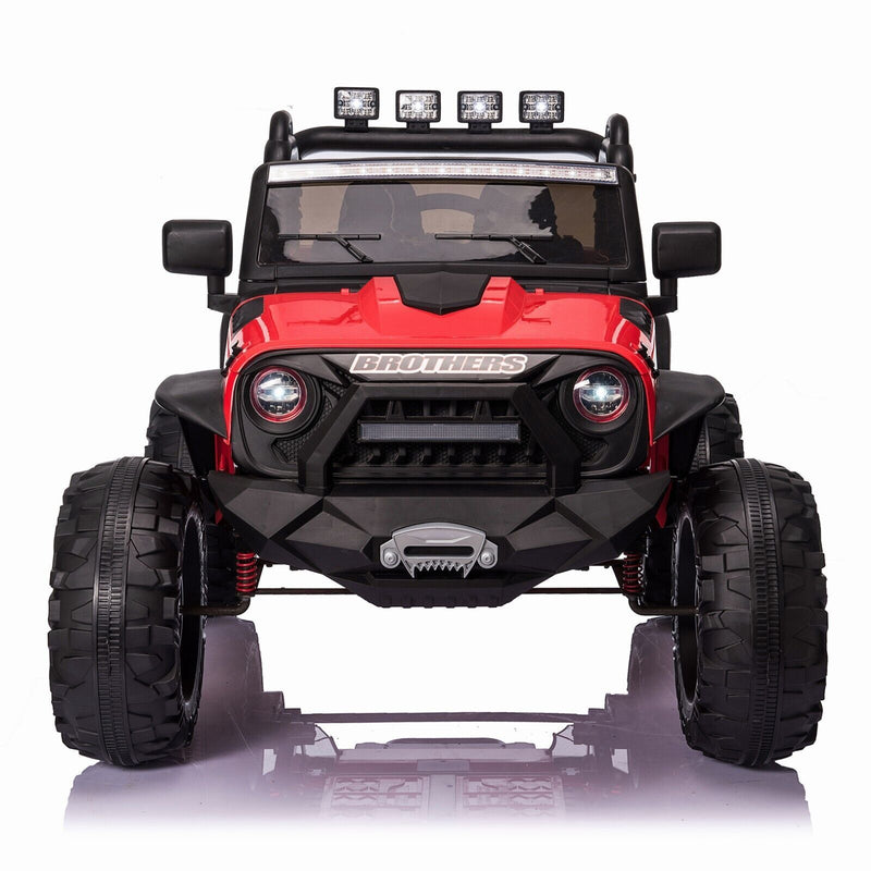 24V Electric Kids Ride-On Jeep Truck with 2 Seats, 400W Motor, MP3 Player, and Remote Control Magic Cars Variant 0