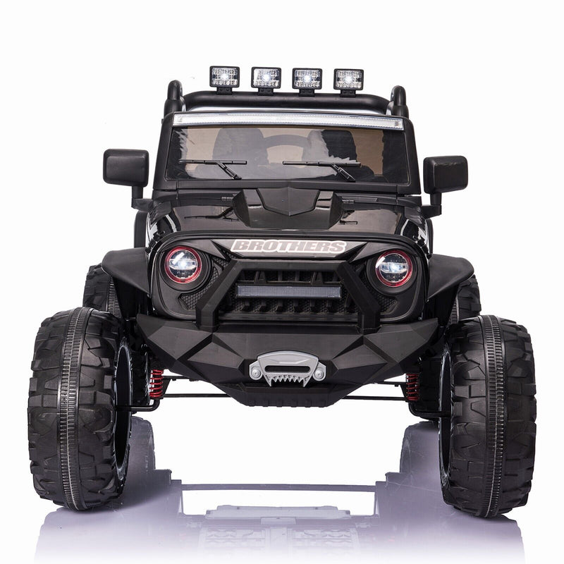 24V Electric Kids Ride-On Jeep Truck with 2 Seats, 400W Motor, MP3 Player, and Remote Control Magic Cars Variant 8