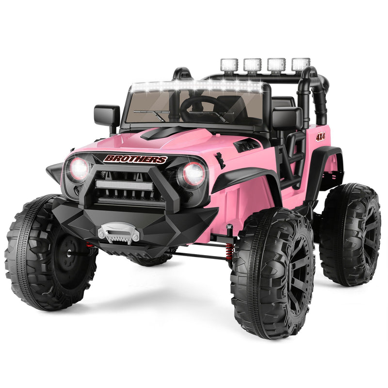 12V/24V Battery-Powered Kids Ride-On Electric Truck Car with Remote Control Magic Cars 11