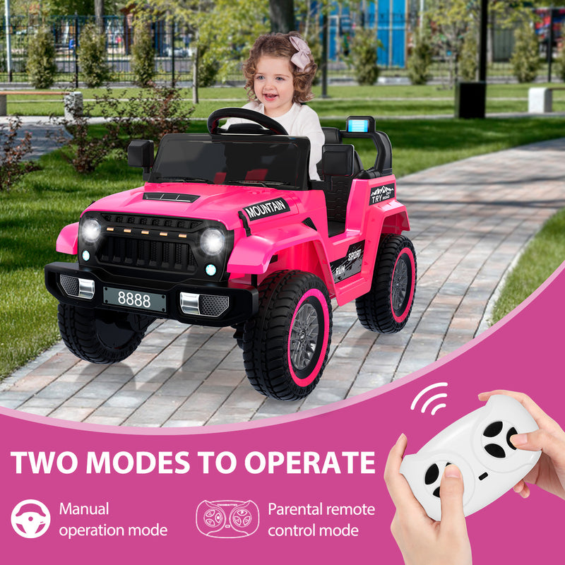 12V 70W Electric Ride-On Truck Car for Kids with Remote Control Magic Cars 10
