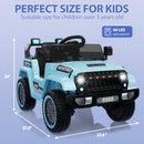 12V 70W Electric Ride-On Truck Car for Kids with Remote Control Magic Cars 14