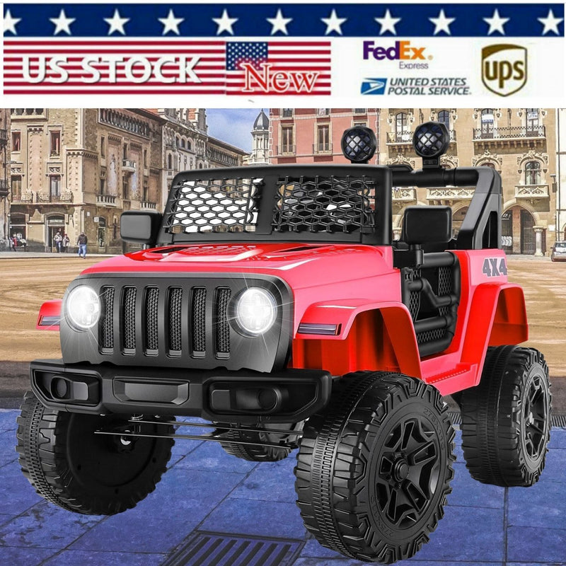 12V Battery-Powered Kids Electric Ride-On Truck Car with Remote Control Magic Cars 1