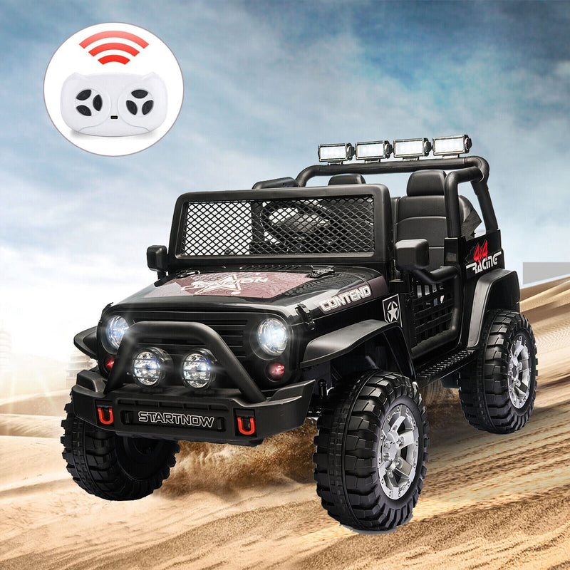 12V Battery-Powered 2-Seater Kids Ride-On Truck Car with Remote Control Magic Cars Variant 0