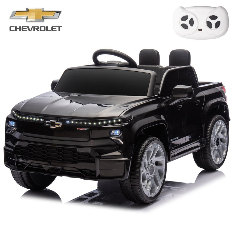 Electric Ride-On Chevrolet Silverado Truck for Kids with Remote Control Magic Cars 11