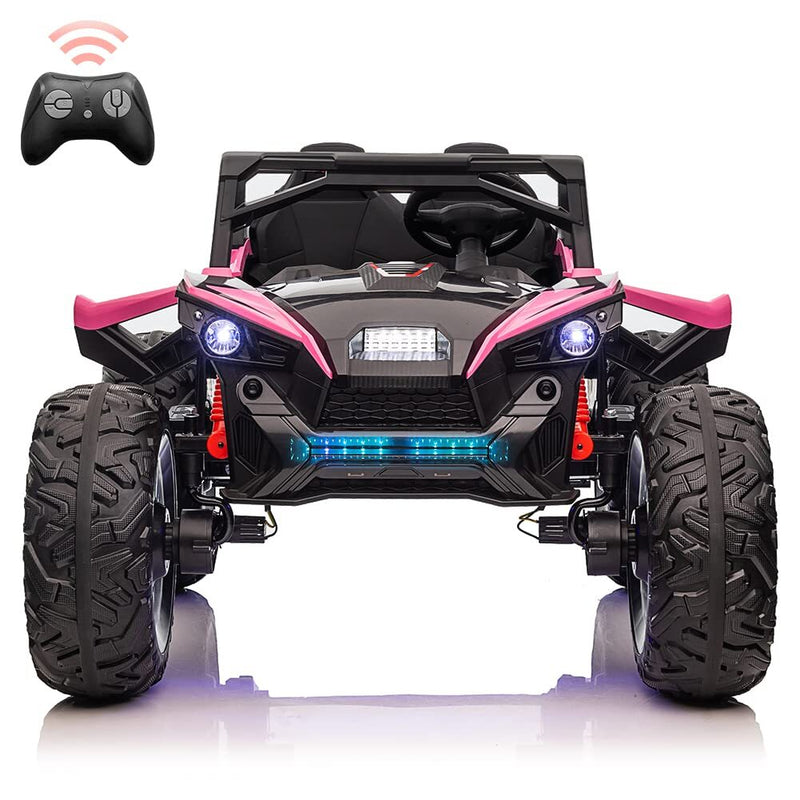 Kids 2-Seat Electric UTV Ride-On Car with 24V Battery and Metal Suspension Magic Cars 7