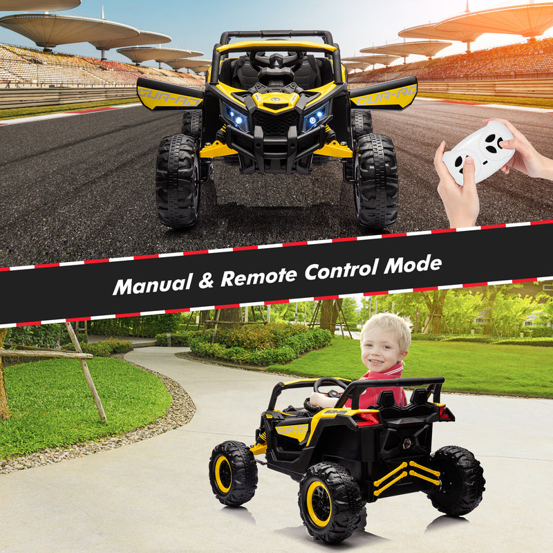 24V Battery-Powered Electric Kids Off-Road UTV Ride-On Car with Remote Control Magic Cars 7