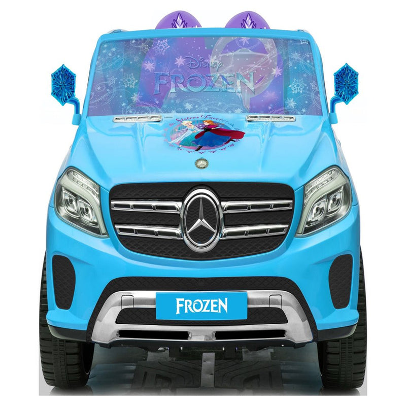12-Volt Battery-Powered Frozen-Themed Ride-On Mercedes Vehicle for Girls Ages 3-7 Magic Cars 9