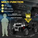 Electric Black Battery-Powered Kids Ride-On Remote Control Dump Truck Car Magic Cars 1