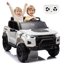24V Two-Seater Kids Electric Ride-On Pickup with Parent Remote Control Magic Cars 10