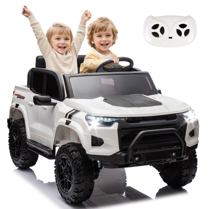 24V Two-Seater Kids Electric Ride-On Pickup with Parent Remote Control Magic Cars 10