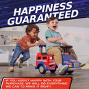 Kids Ride-On Rig Carrier Toy for Ages 1-3, Supports up to 44 lbs Magic Cars 7