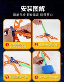 Kids Rocket Launcher with Step Pump Powered Air Stomp for Outdoor Family Games Magic Cars 9