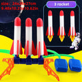 Kids Rocket Launcher with Step Pump Powered Air Stomp for Outdoor Family Games Magic Cars Variant 4