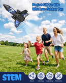 Children's Auto-Launch Rocket Toy with 200FT LED Parachute for Outdoor Fun Magic Cars 4