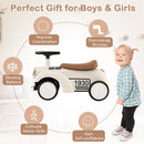 Kids Sit-to-Stand Ride-On Vehicle with Working Steering Wheel and Under-Seat Storage Magic Cars 12