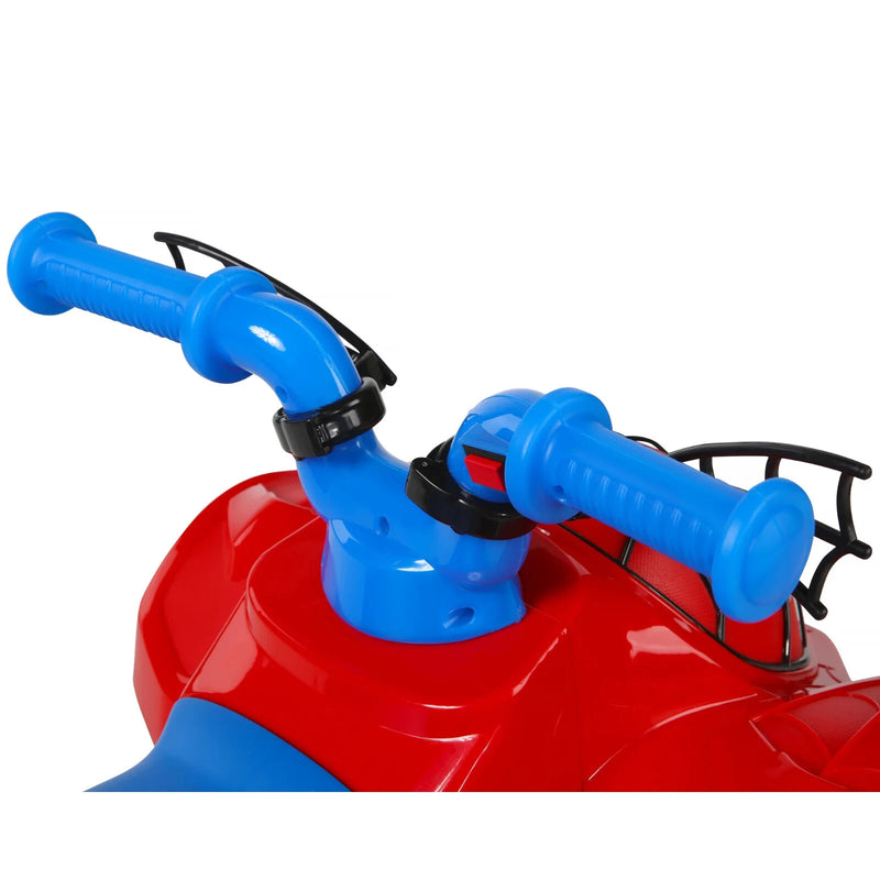 Battery-Powered Spider-Man Kids Quad with Authentic Superhero Graphics, Ages 18 Months+ Magic Cars 4