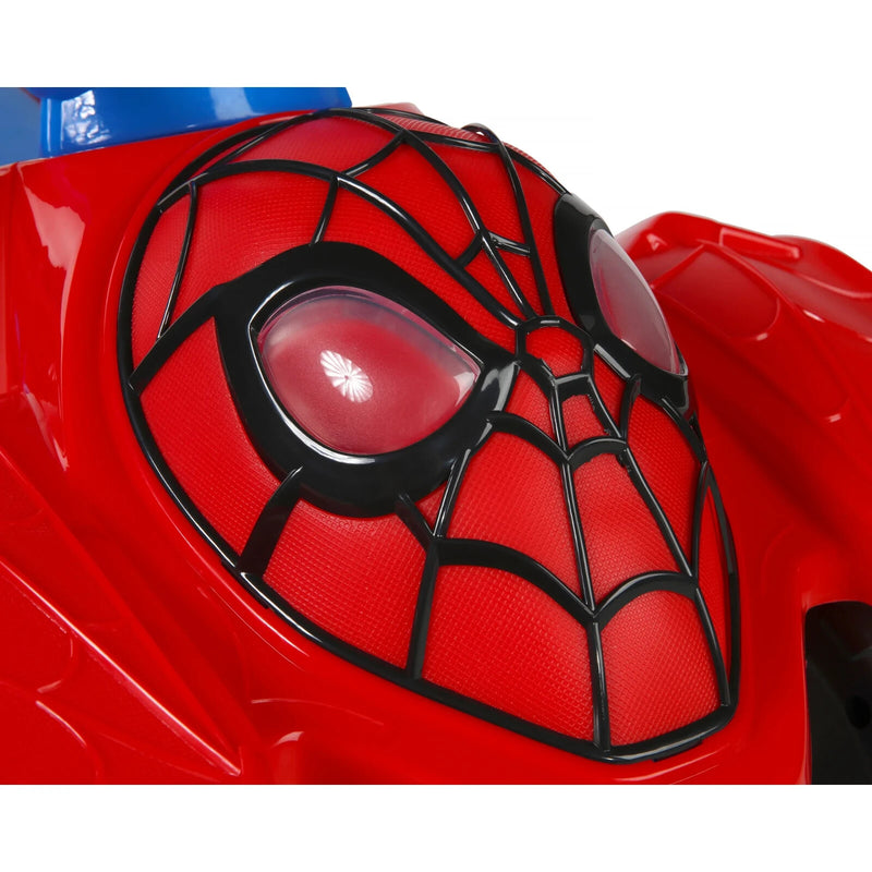 Battery-Powered Spider-Man Kids Quad with Authentic Superhero Graphics, Ages 18 Months+ Magic Cars 6