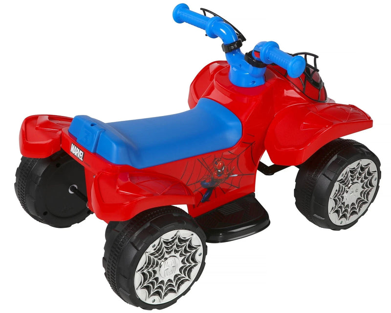 Battery-Powered Spider-Man Kids Quad with Authentic Superhero Graphics for Ages 1.5+ Magic Cars 2