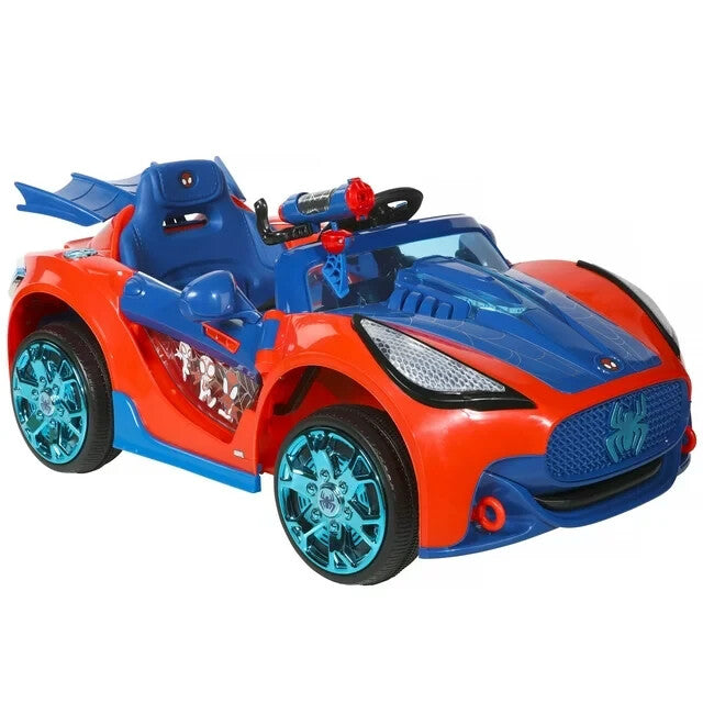 Battery Powered Spider-Man Ride-On Vehicle with Authentic Graphics for Ages 3 and Up Magic Cars 0
