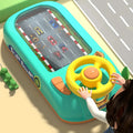 Electronic Kids Steering Wheel Toy Vehicle with Driving Simulation and Adventure Features Magic Cars Variant 0