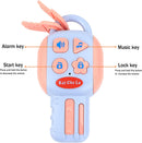 Kids Backseat Steering Wheel Toy with Key for Pretend Driving and Interactive Play Magic Cars 6