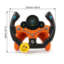 Interactive Kids Driving Wheel Toy with Lights and Sound Effects Magic Cars 2
