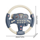 Electric Kids Steering Wheel Toy with Sound and Music for Toddlers Magic Cars 7