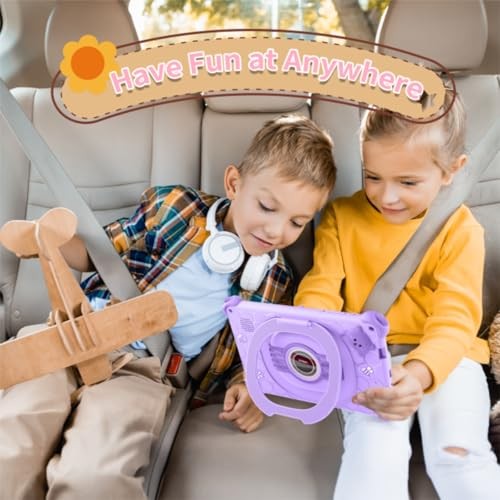 7-Inch Android Kids Tablet 32GB with Protective Case for Toddlers Magic Cars 2