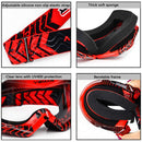 Kids & Teens Multi-Sport Riding Goggles for ATV, Motorcycle, Ski & Snowboard with Anti-Fog Lens Magic Cars 4