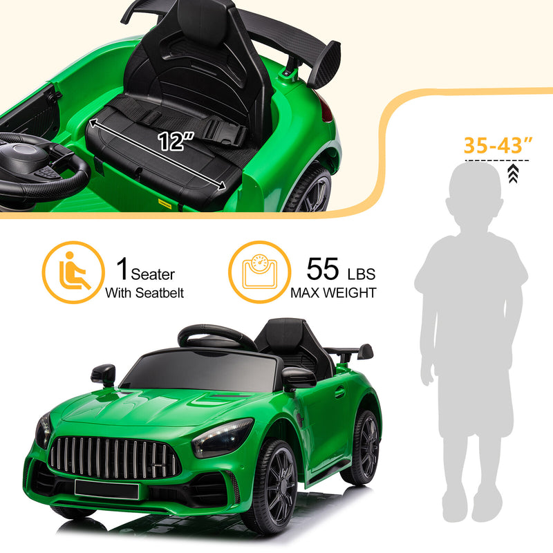 12V Electric Ride-On Car Toy for Kids Ages 3-8 with Remote Control Magic Cars 2