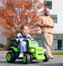 Children's 12V Battery-Powered Electric Ride-On Tractor with Remote Control, Lights, and Sounds Magic Cars 8