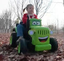 Children's 12V Battery-Powered Electric Ride-On Tractor with Remote Control, Lights, and Sounds Magic Cars 9