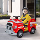 Electric Ride-On Fire Truck Toy for Toddler Boys Aged 3-5 Magic Cars 1