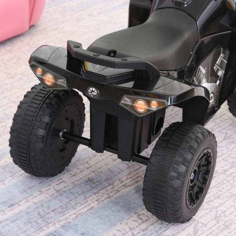 Kids 4-Wheel Foot-to-Floor Sliding Quad Car Non-Powered Walker for 18-36 Months Black Magic Cars 9