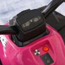 Pink 4-Wheel Foot-to-Floor Sliding Quad Bike for Toddlers 18-36 Months, No Power Magic Cars 10