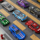 Die-Cast Metal Toy Car Collection - 18-Pack 1:64 Scale Pickup and Racing Vehicles Magic Cars 6