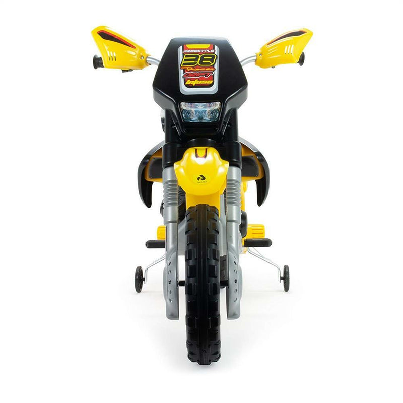 Kids Battery-Powered 12V Ride-On Dirt Bike Motorcycle with Drift Function Magic Cars 3