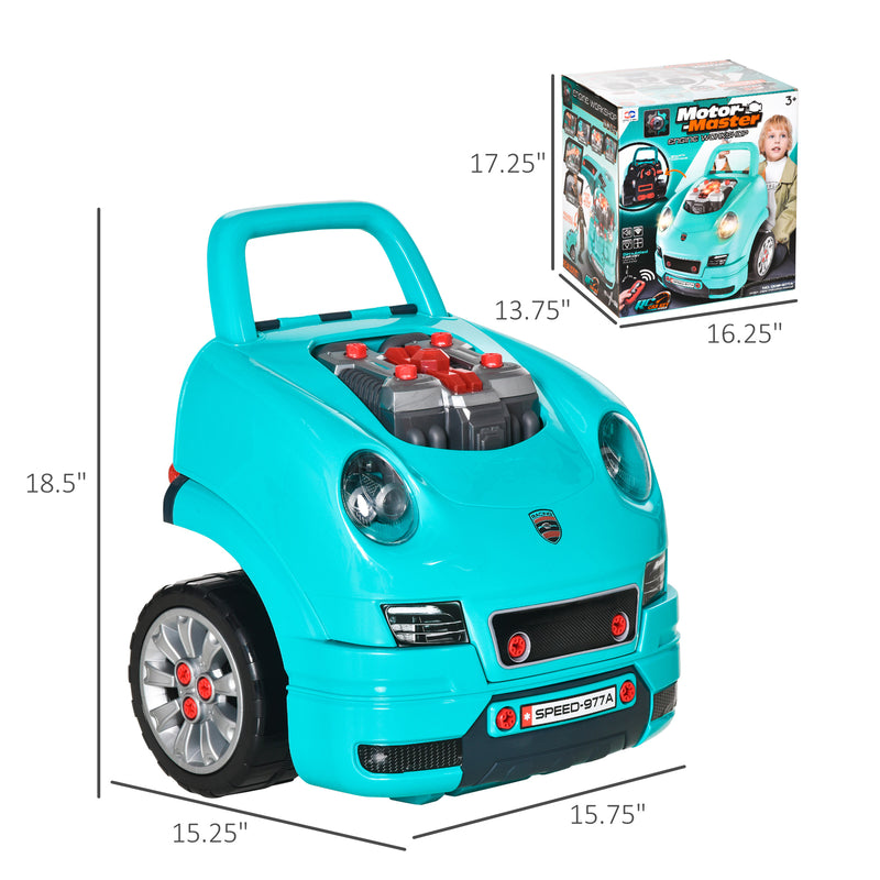 Kids Truck Engine Disassembly and Car Mechanic Repair Toy Set Magic Cars 2
